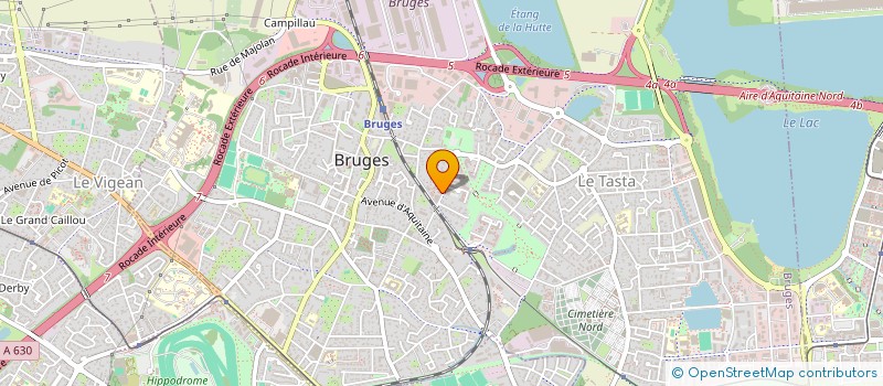 localisation de l'entreprise AMBASSADE ALGERIE A BORDEAUX  BRUGES