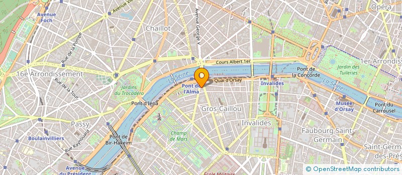localisation de l'entreprise AMBASSADE DE BULGARIE à PARIS