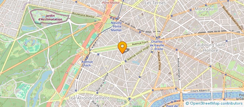 localisation de l'entreprise AMBASSADE DE COTE D'IVOIRE EN FRANCE  PARIS