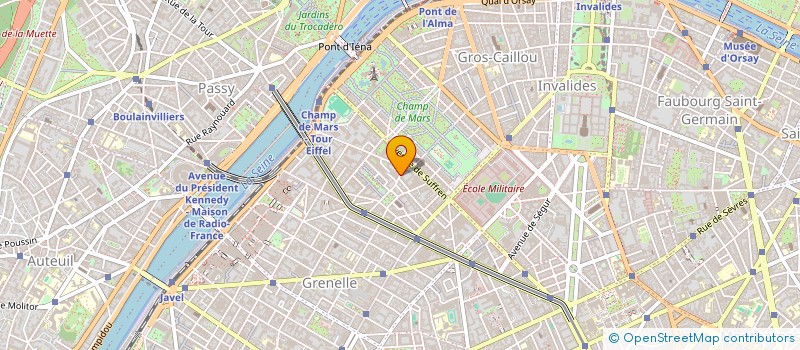 localisation de l'entreprise AMBASSADE DE CUBA  PARIS