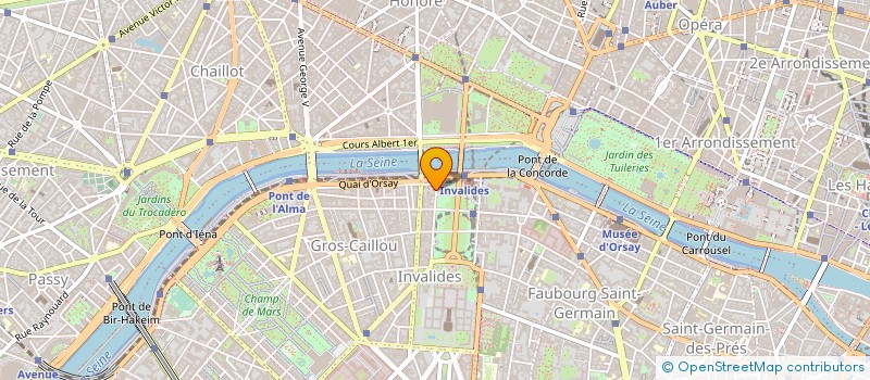 localisation de l'entreprise AMBASSADE DE FINLANDE à PARIS