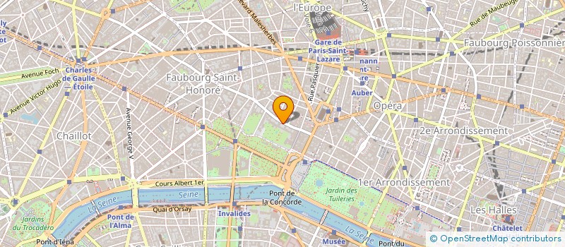localisation de l'entreprise AMBASSADE DE GRANDE BRETAGNE à PARIS