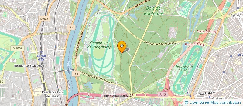 localisation de l'entreprise AMBASSADE DE GUINEE à PARIS