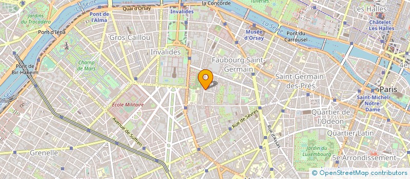 localisation de l'entreprise AMBASSADE DE SUEDE à PARIS