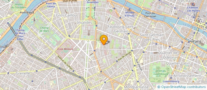 localisation de l'entreprise AMBASSADE DE TUNISIE à PARIS