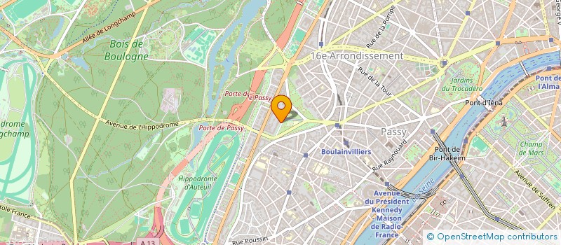 localisation de l'entreprise AMBASSADE DU GABON-DIREC GENE DE LA DOCUMEN. ET DE L'IMMIGRATION  PARIS