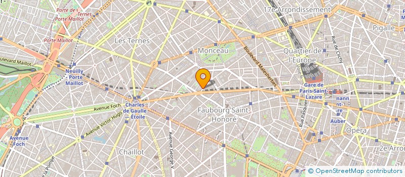 localisation de l'entreprise AMBASSADE DU KOSOVO à PARIS