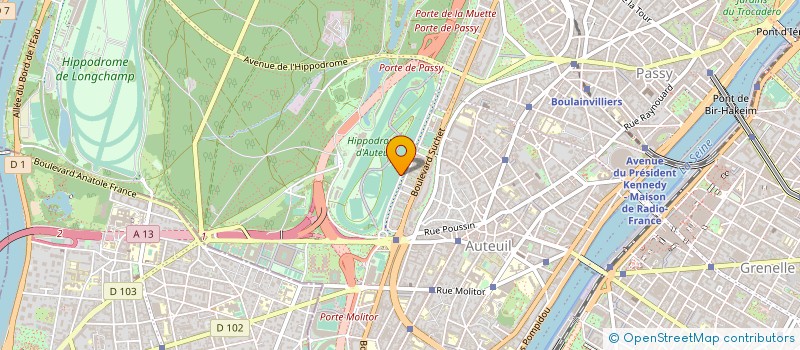 localisation de l'entreprise AMBASSADE DU PEROU à PARIS