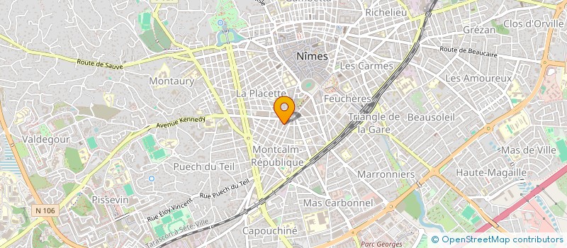 localisation de l'entreprise AMBASSADE DU POURQUOI PAS  NIMES