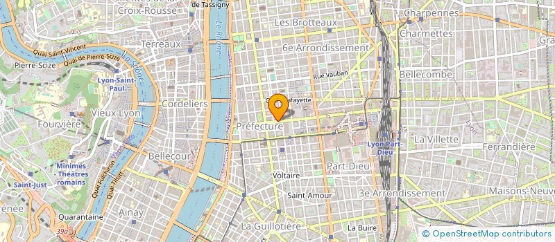 localisation de l'entreprise AMBASSADE VILLEFRANCHE à LYON