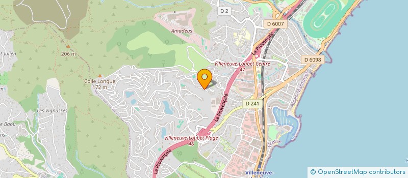 localisation de l'entreprise AMBASSADES à VILLENEUVE-LOUBET