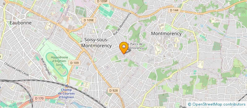 localisation de l'entreprise AMBASSADEURS POUR L'ENERGIE ET LE DEVELOPPEMENT DURABLE  MONTMORENCY