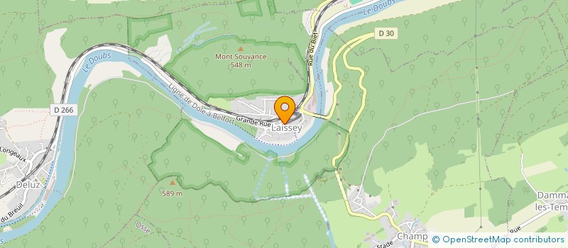 localisation de l'entreprise AMBASSADRICE CLASS AND CHIC FRANCE  LAISSEY