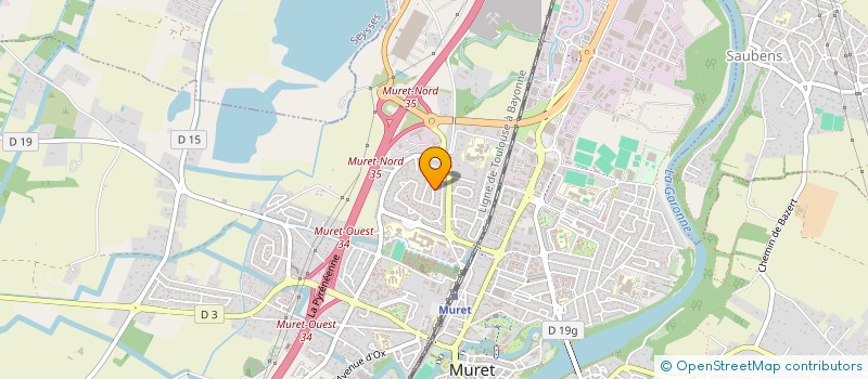 localisation de l'entreprise AMBASSADRICE MIDI-PYRENEES  LABASTIDETTE