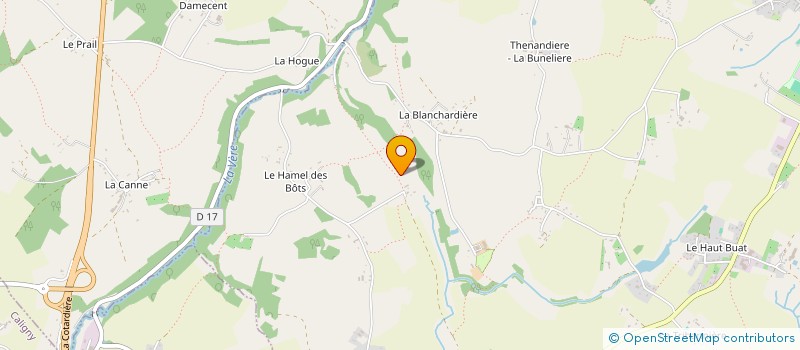 localisation de l'entreprise AMBASSADRICE NORMANDIE à ATHIS-VAL DE ROUVRE