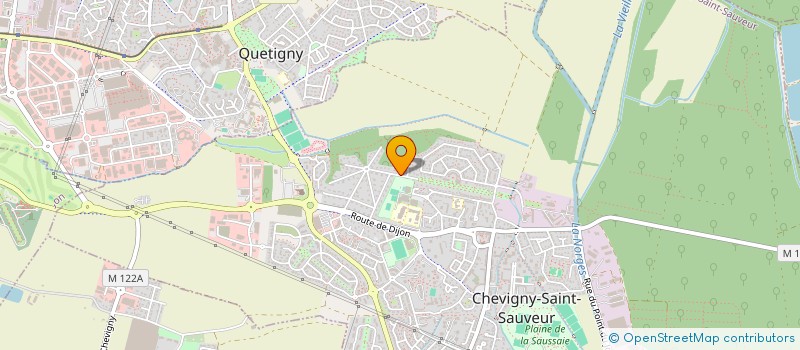 localisation de l'entreprise AMBB  CHEVIGNY-SAINT-SAUVEUR