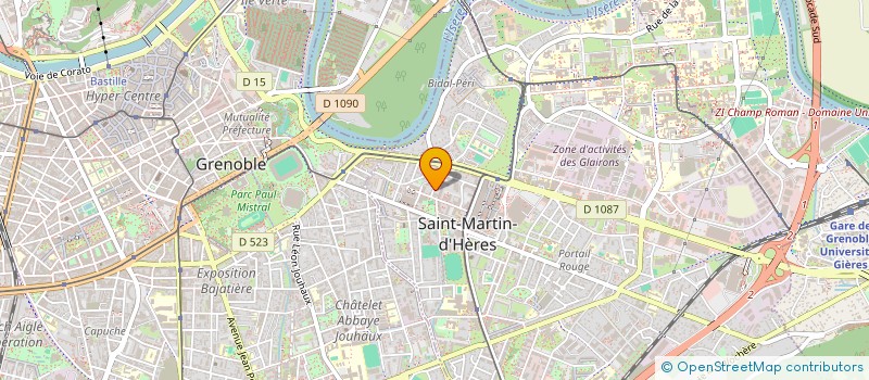 localisation de l'entreprise AMBB  SAINT-MARTIN-D'HERES