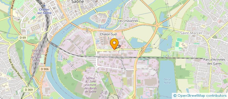 localisation de l'entreprise AMBB CIE  BEAUNE