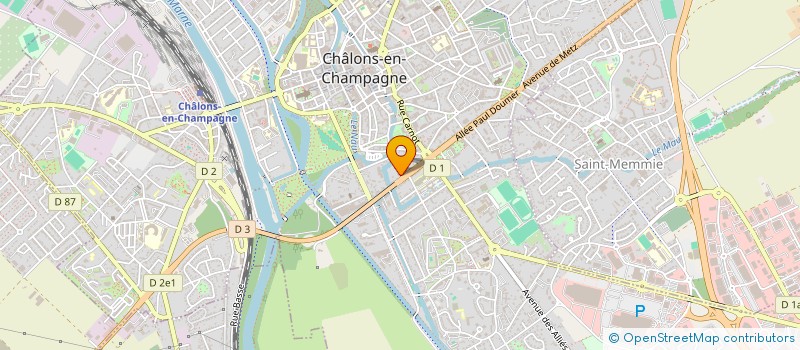 localisation de l'entreprise AMBBI  CHALONS-EN-CHAMPAGNE