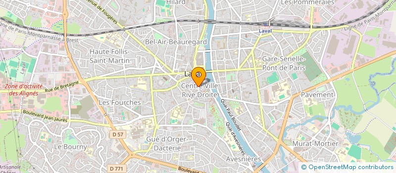 localisation de l'entreprise AMBC à LAVAL