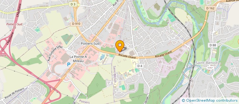 localisation de l'entreprise AMBC  SAINT-BENOIT