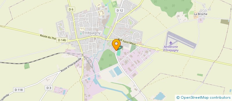 localisation de l'entreprise AMBC  ETREPAGNY