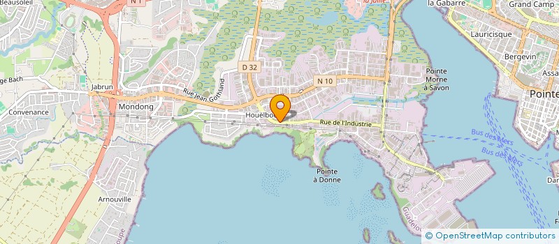 localisation de l'entreprise AMBC JOLAN  BAIE-MAHAULT