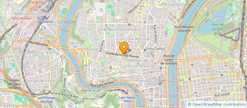 localisation de l'entreprise AMBE HOLDING à LYON