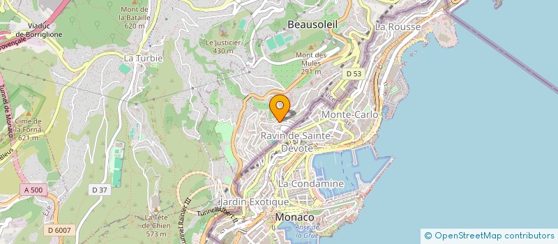 localisation de l'entreprise AMBELI  BEAUSOLEIL