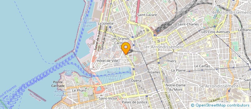 localisation de l'entreprise AMBELLE DECO à MARSEILLE