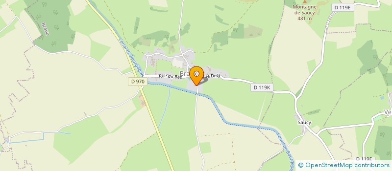 localisation de l'entreprise AMBELYADE  BRAUX