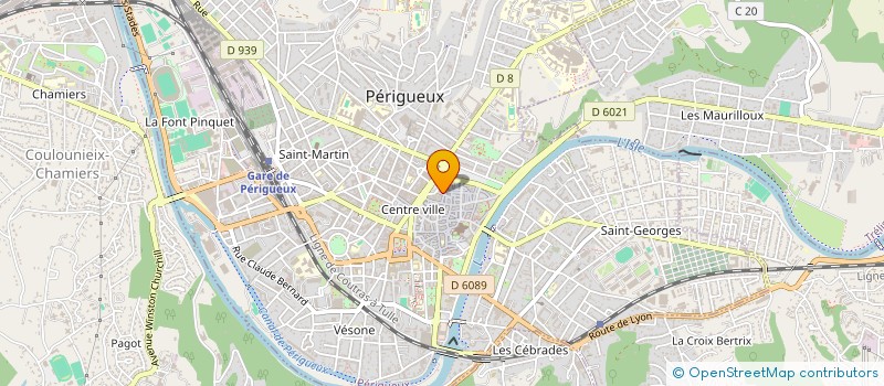 localisation de l'entreprise AMBER  PERIGUEUX