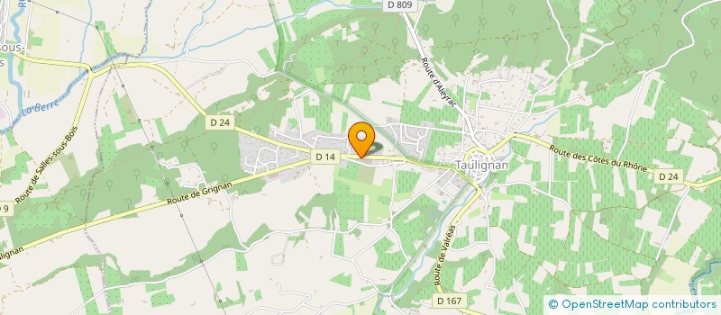 localisation de l'entreprise AMBER ENERGY  TAULIGNAN