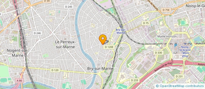 localisation de l'entreprise AMBER'S COTTAGE  BRY-SUR-MARNE