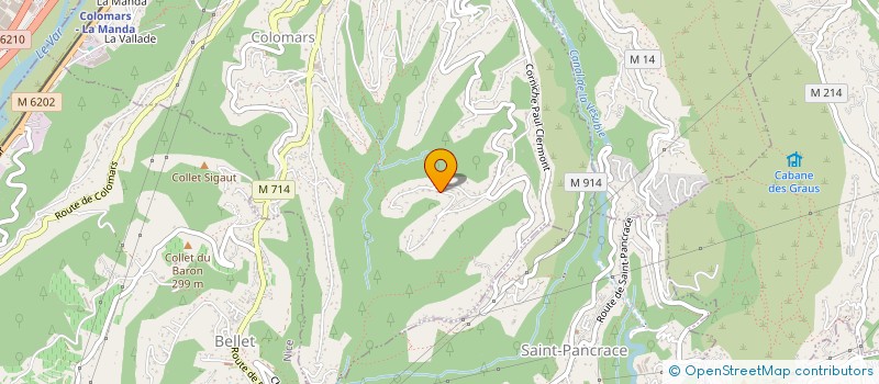 localisation de l'entreprise AMBERIOTIS  COLOMARS