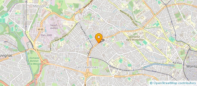 localisation de l'entreprise AMBERT QUENEAU à MONTPELLIER