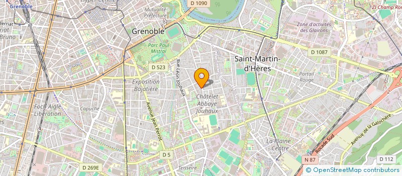 localisation de l'entreprise AMBERT SPFPL à GRENOBLE