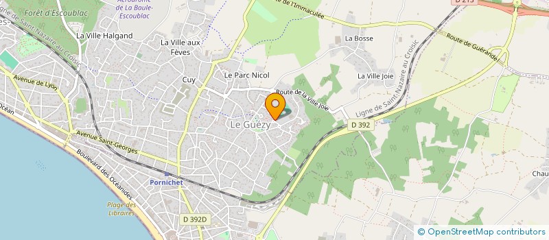 localisation de l'entreprise AMBERTOM à LA BAULE-ESCOUBLAC