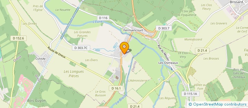 localisation de l'entreprise AMBG à MONTREUIL