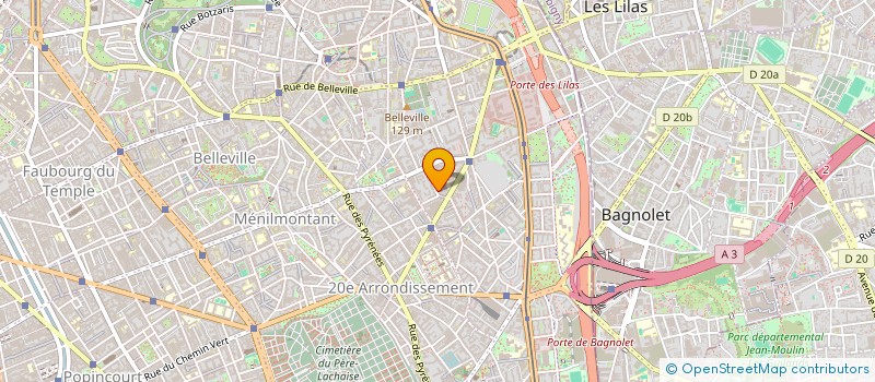 localisation de l'entreprise AMBH  PARIS