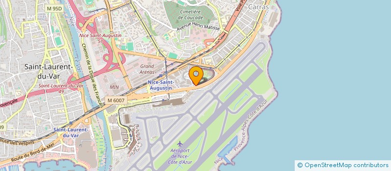 localisation de l'entreprise AMBHACI à NICE