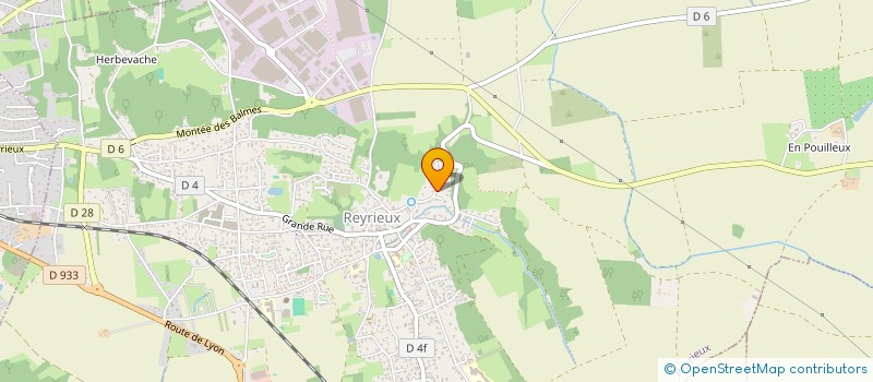 localisation de l'entreprise AMBI DEVELOPPEMENT à REYRIEUX