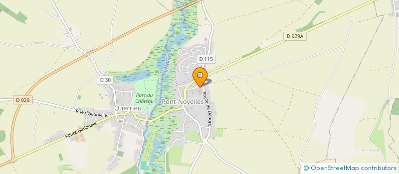 localisation de l'entreprise AMBIA  PONT-NOYELLES