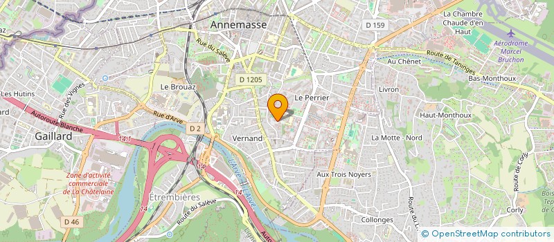 localisation de l'entreprise AMBIAKA à ANNEMASSE