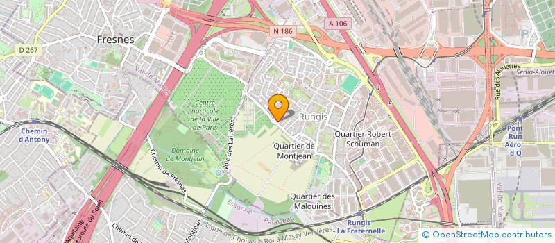 localisation de l'entreprise AMBIANCE 94 à RUNGIS