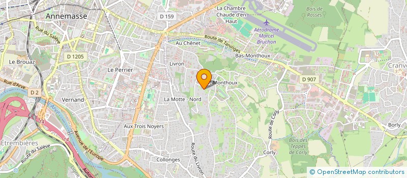 localisation de l'entreprise AMBIANCE ARCHITECTURALE  VETRAZ-MONTHOUX