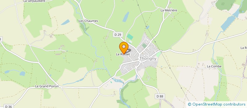 localisation de l'entreprise AMBIANCE AUTOMOBILE 85  THORIGNY