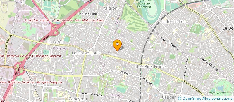 localisation de l'entreprise AMBIANCE BIERE à BORDEAUX