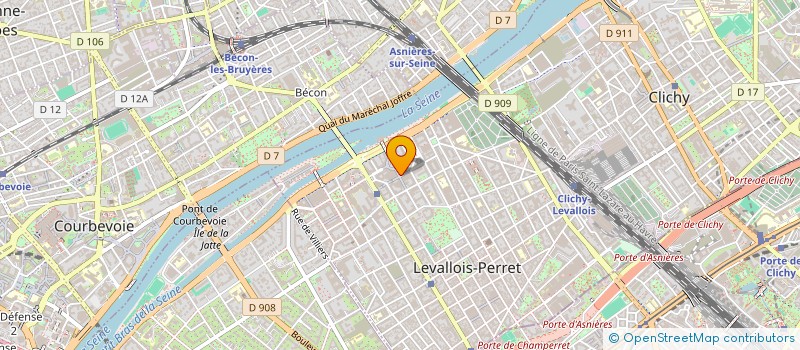 localisation de l'entreprise AMBIANCE CAFE à LEVALLOIS-PERRET