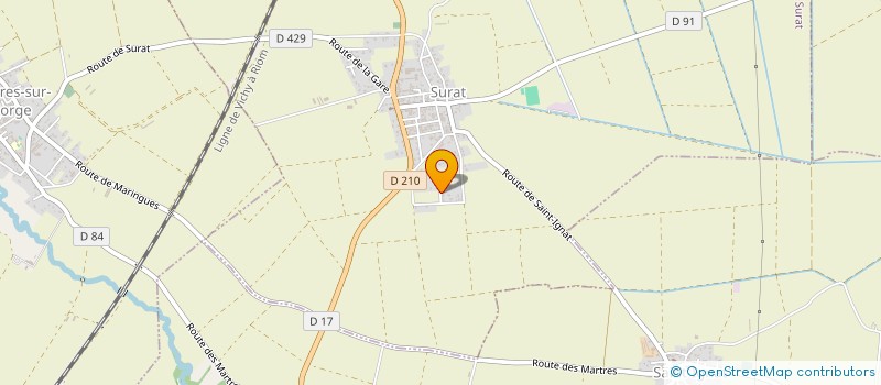 localisation de l'entreprise AMBIANCE CAFES  SURAT